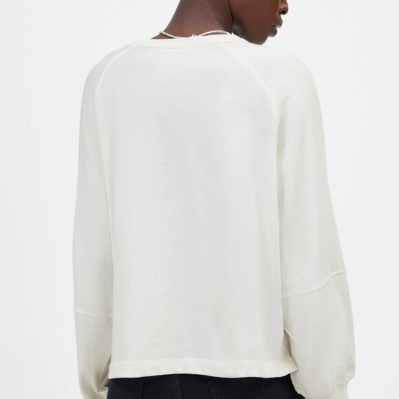 Madewell Relaxed Long-Sleeve Raglan Tee Size XXL - Picture 3 of 10